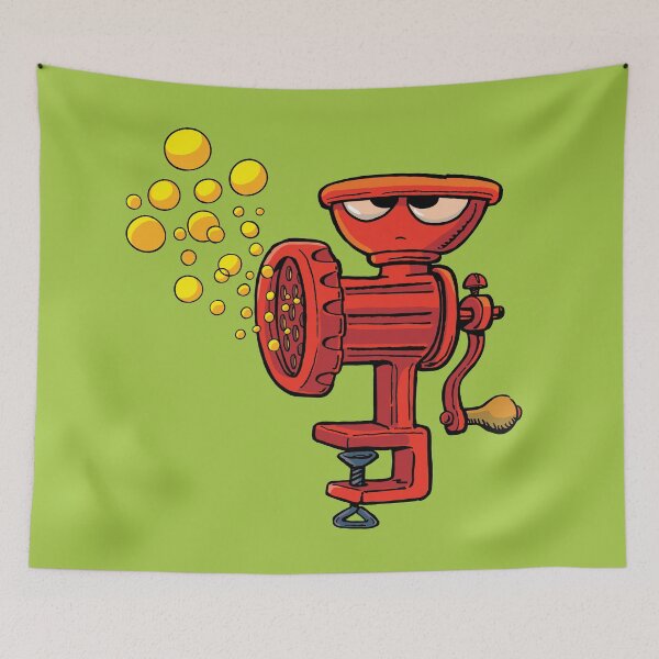 Item preview, frown grinding machine produces bubbles designed and sold by duxpavlic.