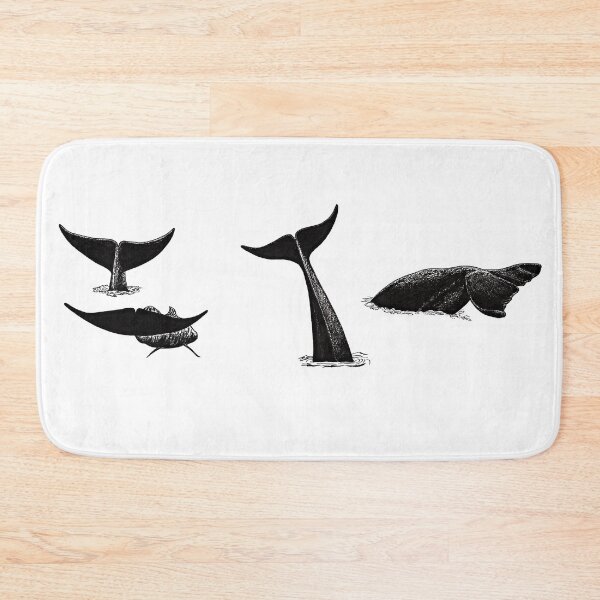 Item preview, Pilot Whale flukes - Ink work for whale lovers designed and sold by chloeyzoard.