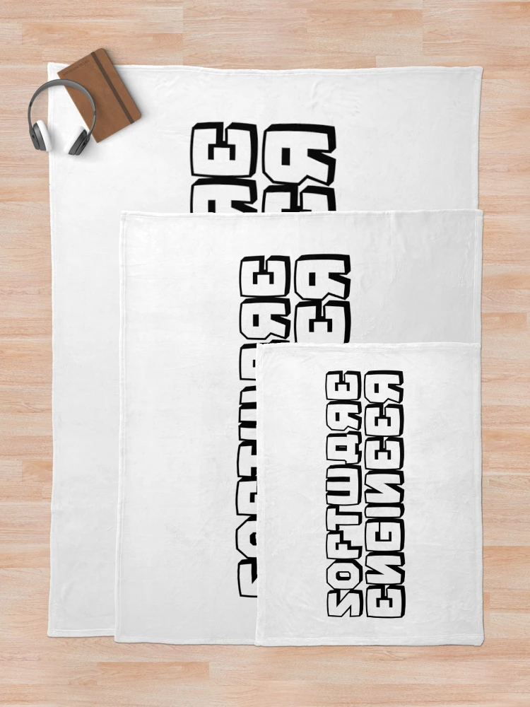 Thumbnail 5 of 6, Throw Blanket, Software Engineer designed and sold by KeepOnCoding.