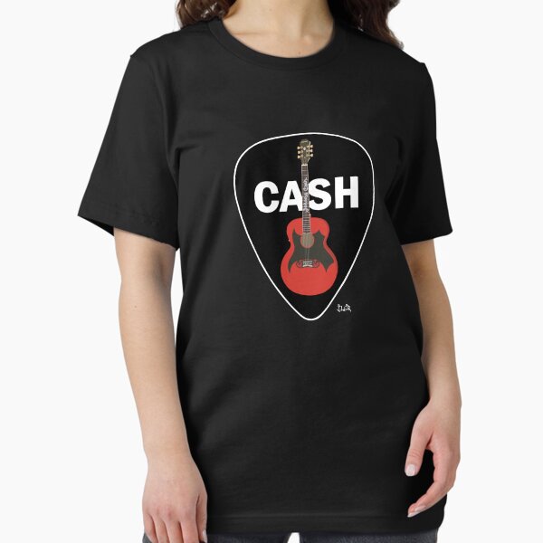 Vista previa del artículo con la obra «Cash Guitar y Pick», diseñado y vendido por jlgrcreations05.