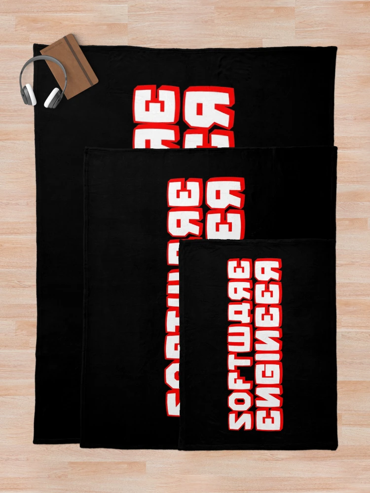 Thumbnail 5 of 6, Throw Blanket, Software Engineer designed and sold by KeepOnCoding.