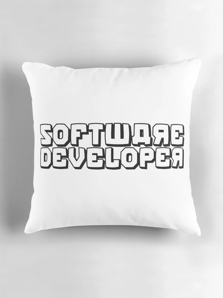 Thumbnail 3 of 4, Pillow, Software Developer designed and sold by KeepOnCoding.