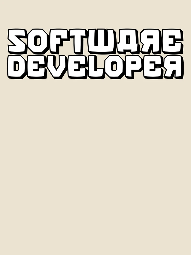 Thumbnail 4 of 4, Relaxed T-Shirt, Software Developer designed and sold by KeepOnCoding.