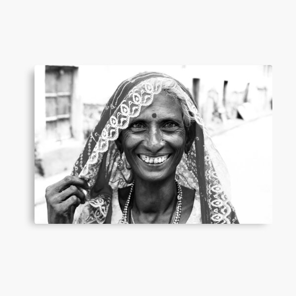 Smile, Life is just a moment Canvas Print