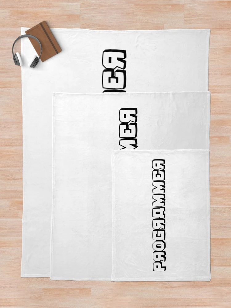 Thumbnail 5 von 6, Fleecedecke, Programmierer designt und verkauft von KeepOnCoding.
