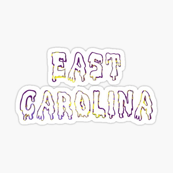 east carolina Sticker
