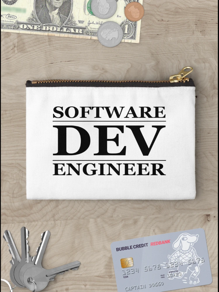Thumbnail 3 of 4, Zipper Pouch, Software Dev Engineer designed and sold by KeepOnCoding.