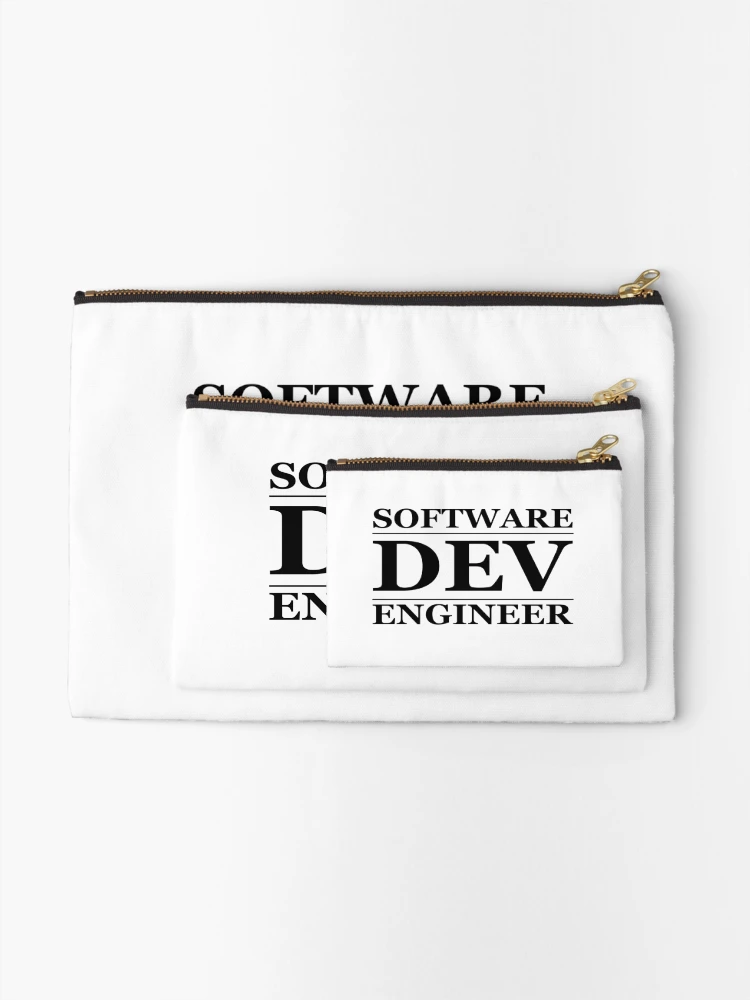 Thumbnail 2 of 4, Zipper Pouch, Software Dev Engineer designed and sold by KeepOnCoding.