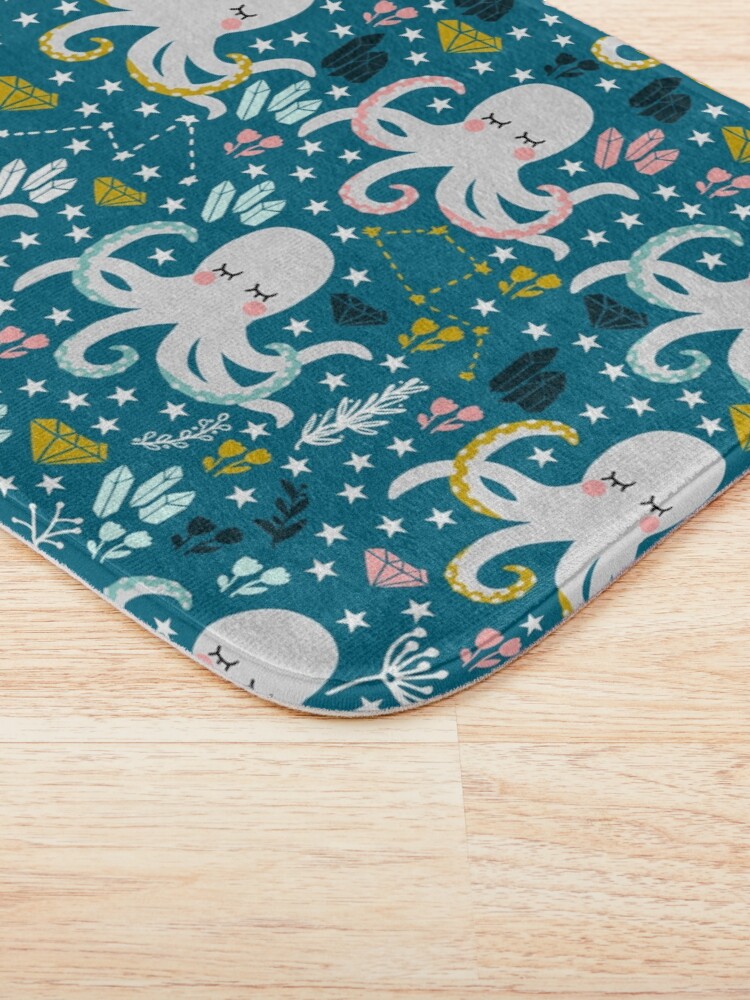 Alternate view of Cute Octopus Bath Mat