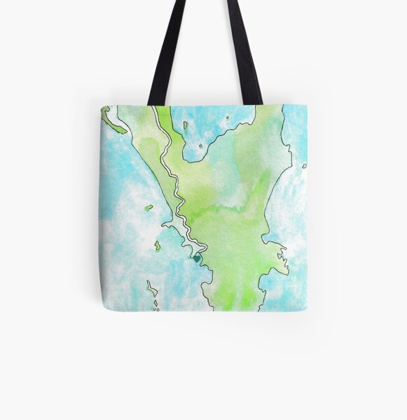 Wilson's Promontory All Over Print Tote Bag