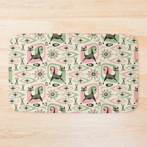 Item preview, Mid Century Cat Abstract designed and sold by studioxtine.
