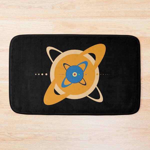 Item preview, Solar System To Scale - Concentric designed and sold by jezkemp.