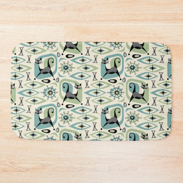 Item preview, Mid Century Cat Abstract designed and sold by studioxtine.