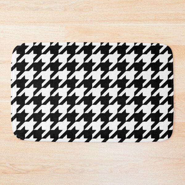 Item preview, Black and white houndstooth pattern designed and sold by kapotka.