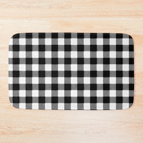 Item preview, Black vichy check  designed and sold by kapotka.