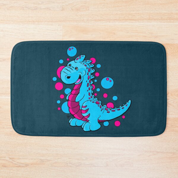 Item preview, Little Dinosaur - Pale Blue & Pink designed and sold by NovastormDesign.