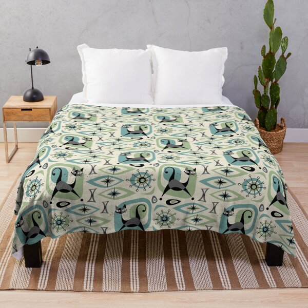 Item preview, Mid Century Cat Abstract designed and sold by studioxtine.