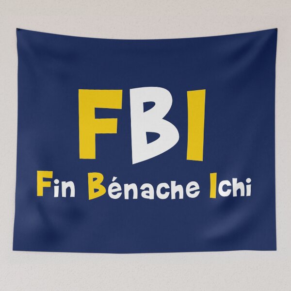 Aperçu de l'œuvre Fin Bénache Ichi ! créée et vendue par humour-chti.