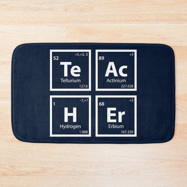 Item preview, Teacher (Te-Ac-H-Er) Periodic Table designed and sold by Texterns.