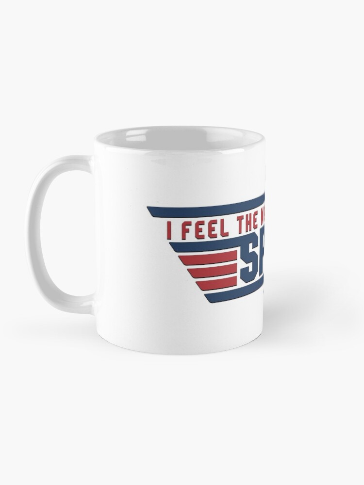Alternate view of Top Gun white - I Feel The Need The Need For Speed Coffee Mug