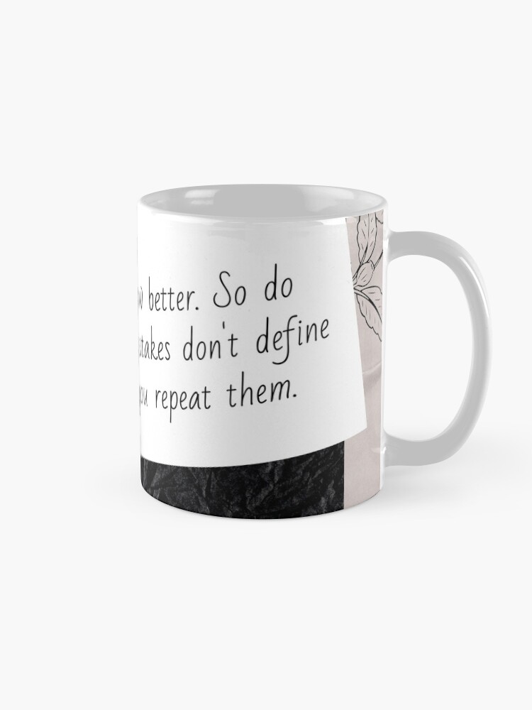 Alternate view of Do better | Lesson Learned Coffee Mug