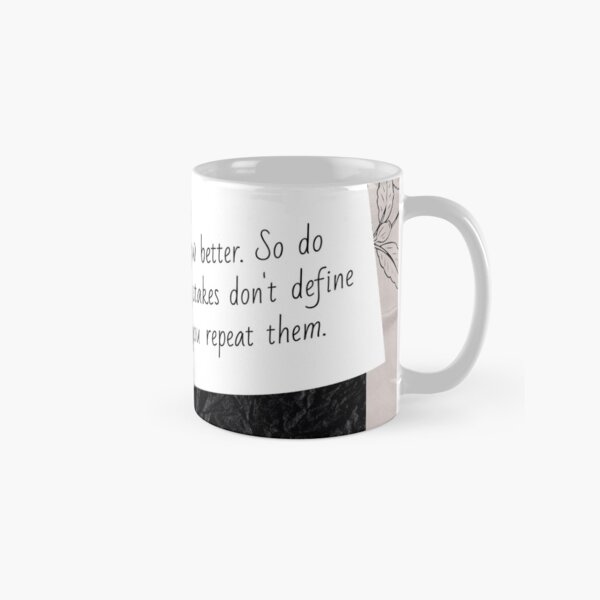 Do better | Lesson Learned Classic Mug