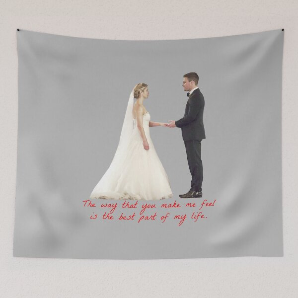 Item preview, Olicity Wedding - The Way That You Make Me Feel Is The Best Part Of My Life designed and sold by FangirlFuel.
