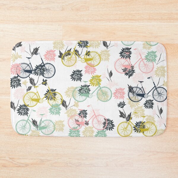 Item preview, Cute Bicycle and Flowers designed and sold by kapotka.