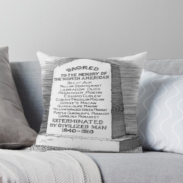 Item preview, Memorial to extinct birds designed and sold by ZoologyKat.