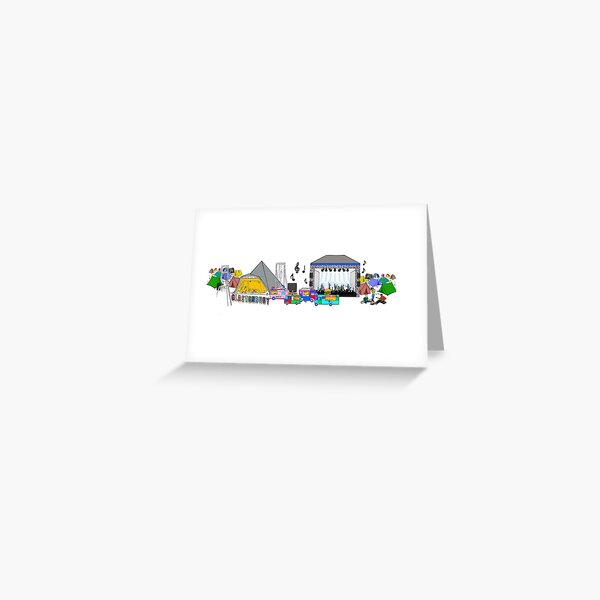 Item preview, Glastonbury designed and sold by KitCatCards.