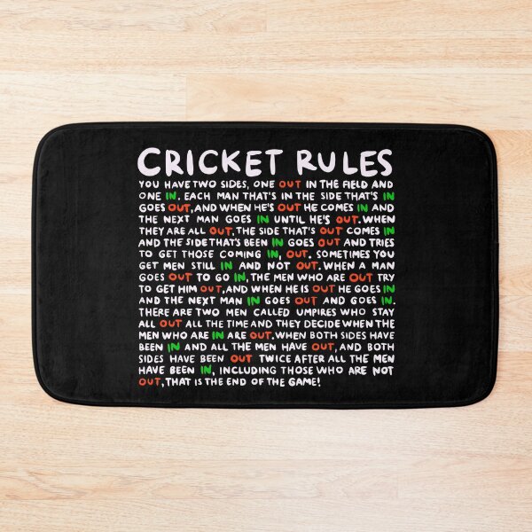 Item preview, Cricket Rules (Hand-Written) / Cricket World Cup designed and sold by isstgeschichte.