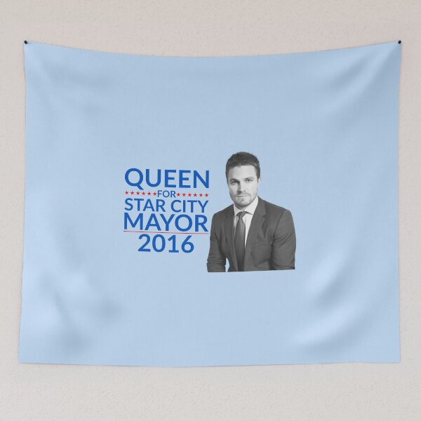 Item preview, Queen For Star City Mayor 2016 - Oliver Queen Edition designed and sold by FangirlFuel.