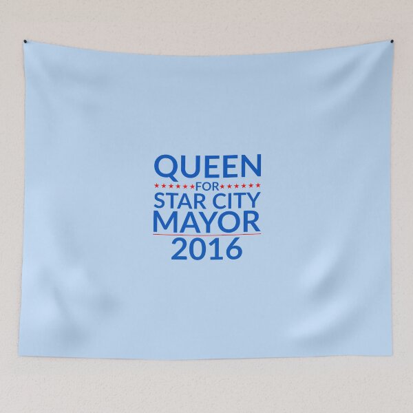 Item preview, Queen For Star City Mayor 2016 - Text Edition designed and sold by FangirlFuel.