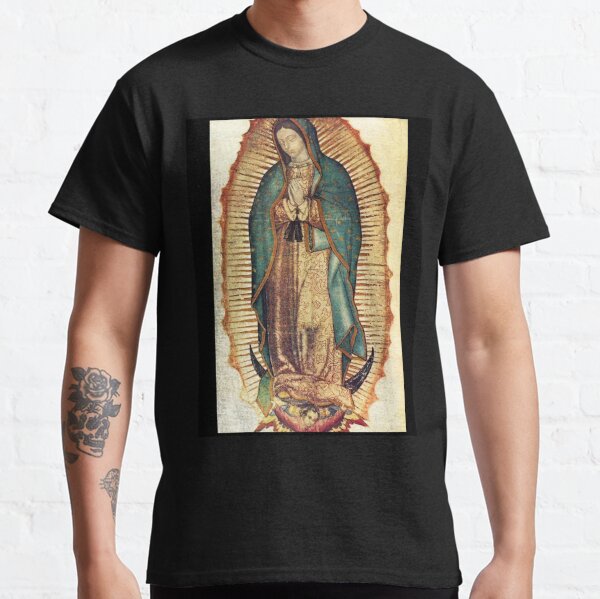 Virgin Of Guadalupe Tattoo T Shirts Redbubble