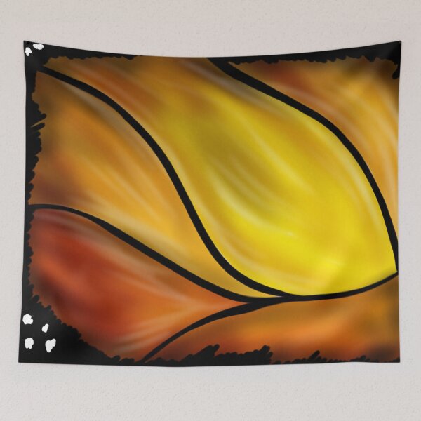Item preview, orange butterfly wing designed and sold by devil0035.