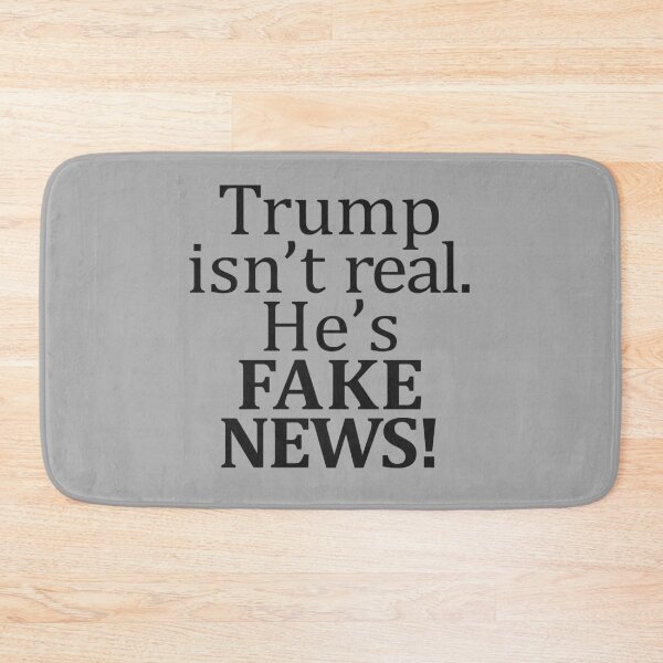 Aperçu de l'œuvre Trump n'est pas réel, il est faux créée et vendue par GetItGiftIt.