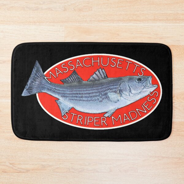 Item preview, Striper Fishing - Massachusetts Striper Madness (Red) designed and sold by NewNomads.