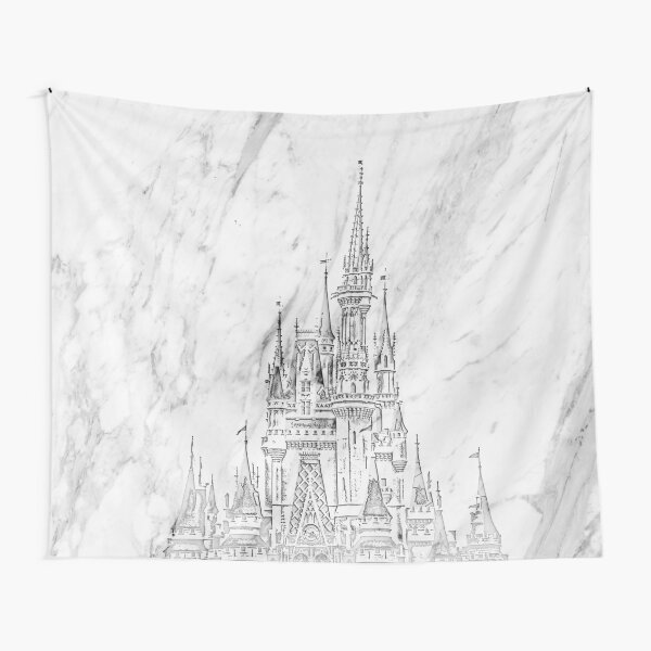 Magic Castle Marble Carving Tapestry