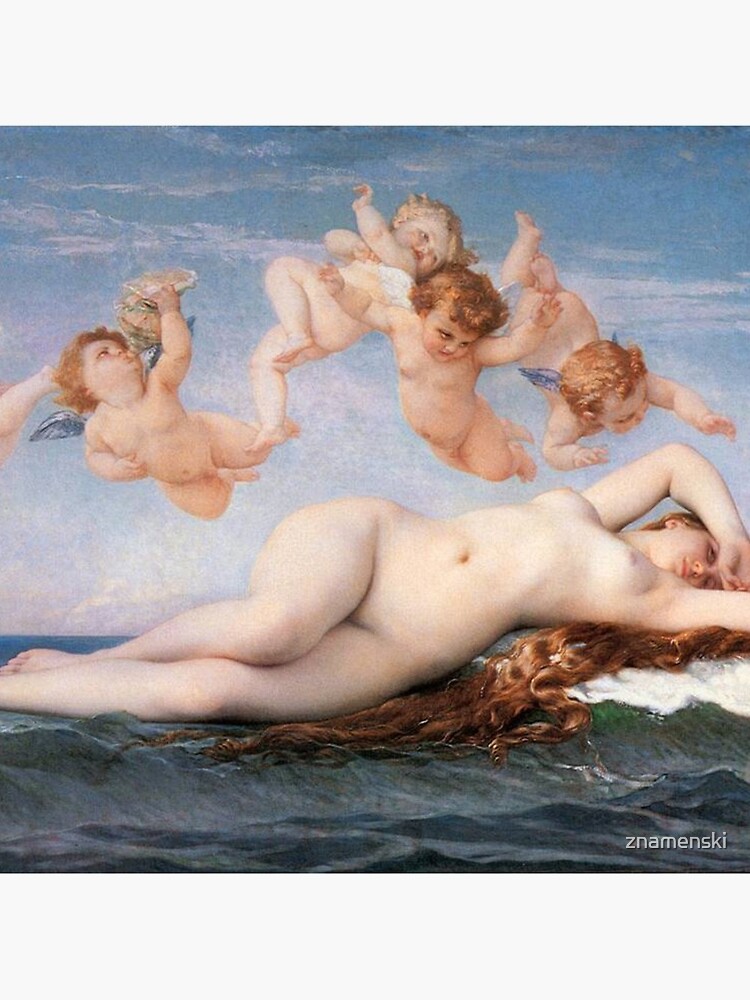 The #Birth of #Venus, Alexandre Cabanel 1875 #TheBirthofVenus #BirthofVenus by znamenski