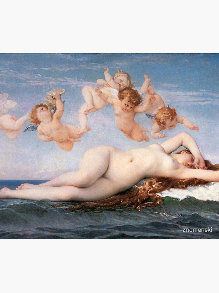 The #Birth of #Venus, Alexandre Cabanel 1875 #TheBirthofVenus #BirthofVenus by znamenski