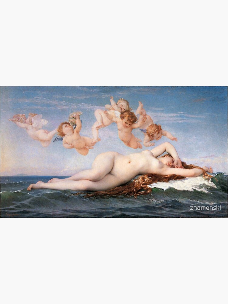 The #Birth of #Venus, Alexandre Cabanel 1875 #TheBirthofVenus #BirthofVenus by znamenski