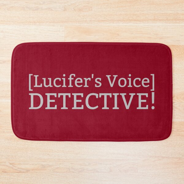 Item preview, [Lucifer's Voice] DETECTIVE! designed and sold by FangirlFuel.