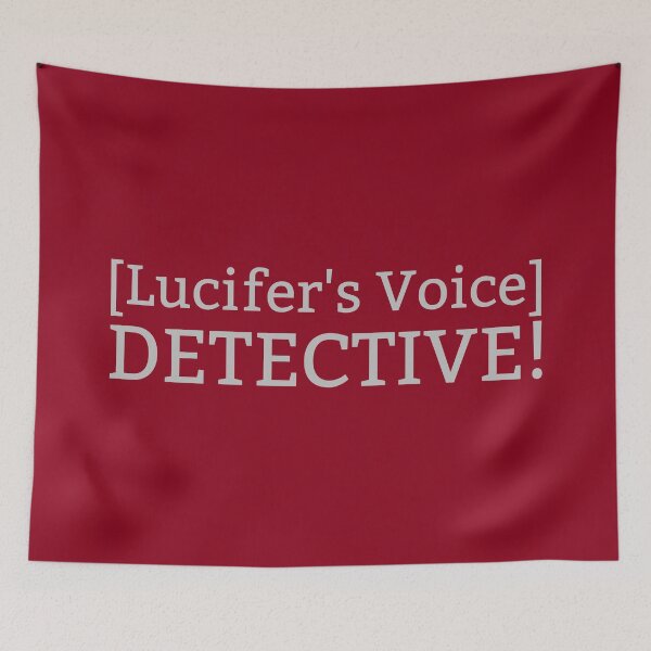 Item preview, [Lucifer's Voice] DETECTIVE! designed and sold by FangirlFuel.