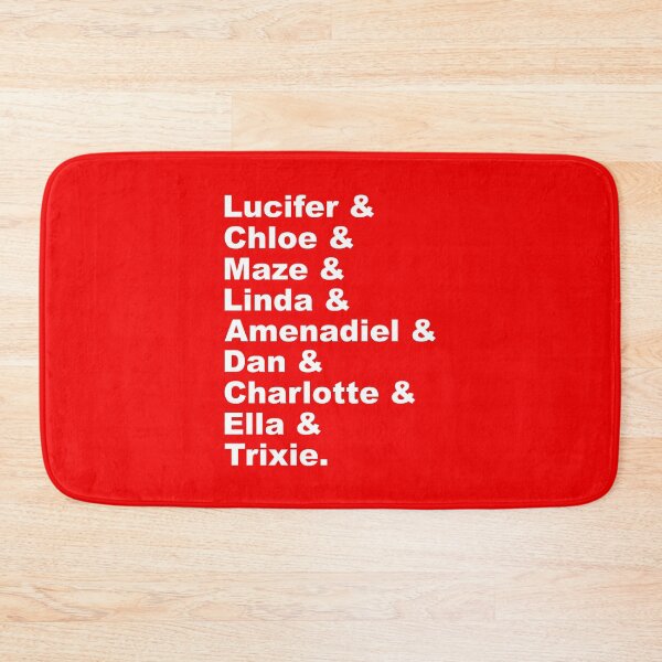 Item preview, Lucifer & Chloe & Maze & Linda & Amenadiel & Dan & Charlotte & Ella & Trixie designed and sold by FangirlFuel.