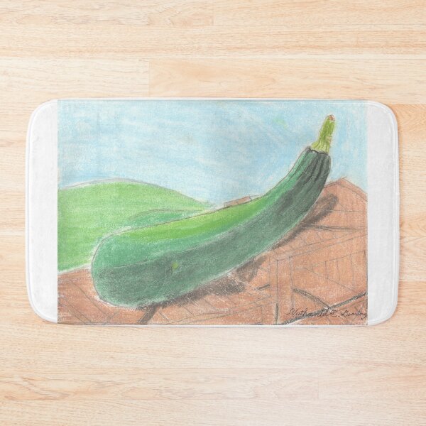 Item preview, Farm Stand: Zucchini [Chalk Pastel] designed and sold by Nathaniel E. Dearing.