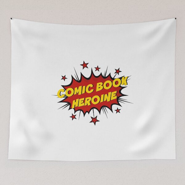 Item preview, Comic Book Heroine - Action Bubble designed and sold by FangirlFuel.