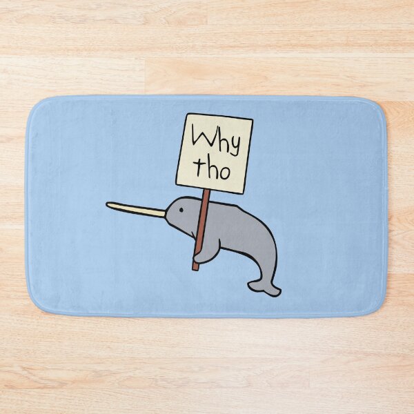 Item preview, Why Tho (Narwhal) designed and sold by jezkemp.