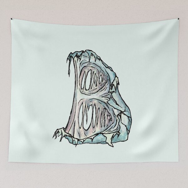 Item preview, Dramabite Zombie B Letter Initial Typography Text Character Statement designed and sold by dramabite.