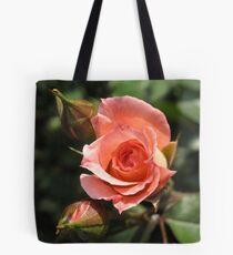 Orange Rose and Buds Tote Bag
