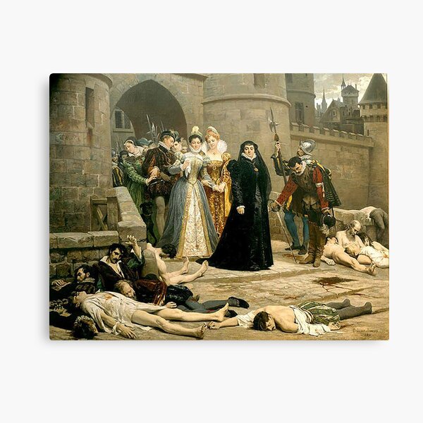 Un matin devant la porte du Louvre - Édouard Debat-Ponsan Canvas Print
